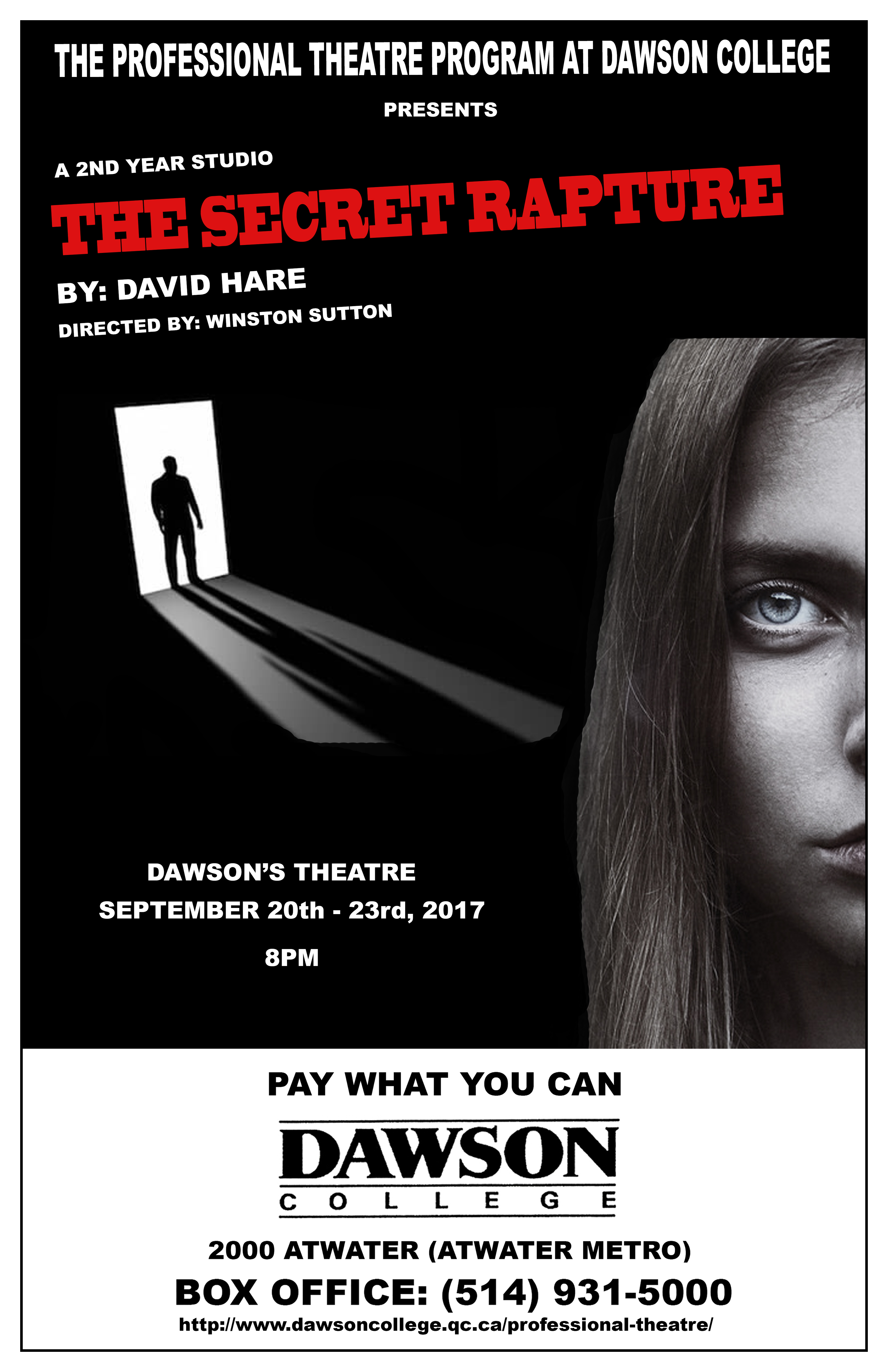 Secret Rapture Poster